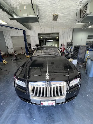 Black Rolls Royce repair